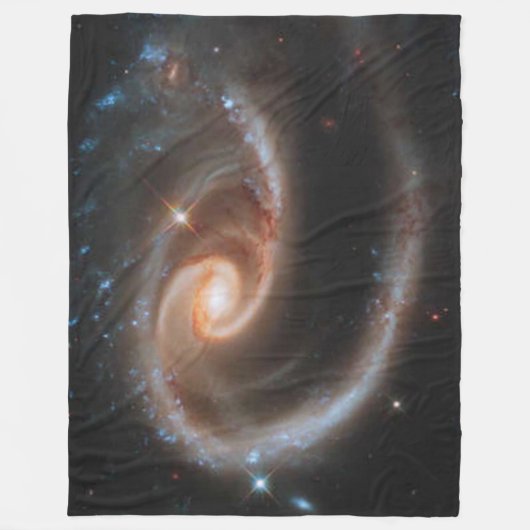 ROOS GALAXY FLEECE DEKEN (Voorkant)