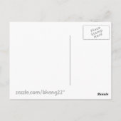 roos galore briefkaart (Achterkant)