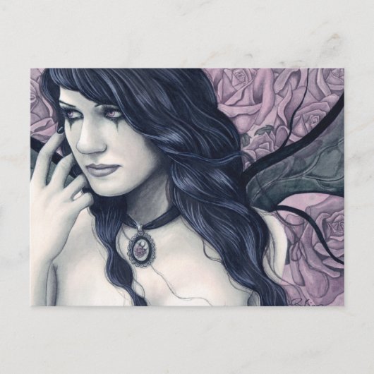 Roos Garden briefkaart (Voorkant)