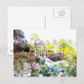 Roos Garden Briefkaart (Voorkant / Achterkant)