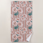 Roos Garden Heritage Strandlaken (Voorkant)