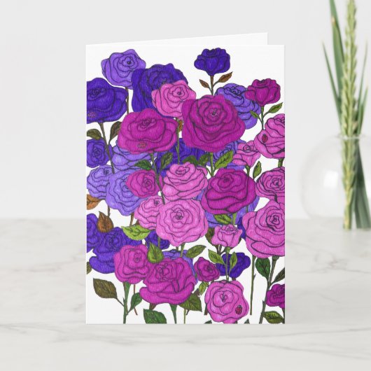 Roos Garden Kaart (Voorkant)