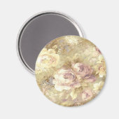 Roos Garden Magnet Magneet (Voorkant / Achterkant)