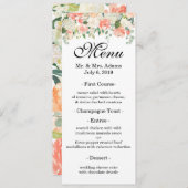 Roos Garden Menu (Voorkant / Achterkant)