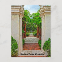 Roos Garden & Peacock Fountain Winter Park Florida