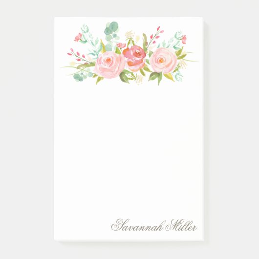 Roos Garden Post-it® Notes (Voorkant)