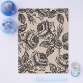 Roos Garden | Rustige DIY Enveloppen Liner Flyer (Enkel)