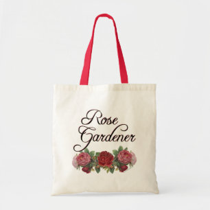Roos Gardener Gezegde met Rozen Tote Bag