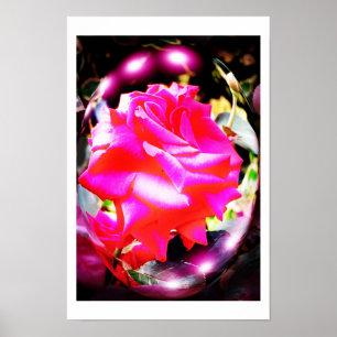 Roos geesten kunst poster