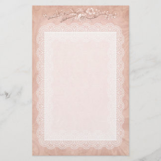 Roos gekleurd decoratief Briefpapier