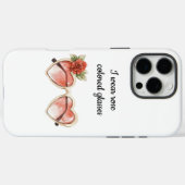 Roos gekleurde zonnebril Case-Mate iPhone case (Achterkant (horizontaal))