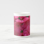 Roos Geranium Bone China Jumbo Mok (Voorkant)