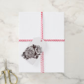  Roos Gift Label Cadeaulabel (Met Touw)