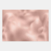 Roos Glam Gold Glitzy Sparkle Glitter Inpakpapier Vel (Voorkant 2)