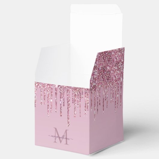 Roos Glitter maakt een persoonlijk monogram en een Bedankdoosjes (Geopend)