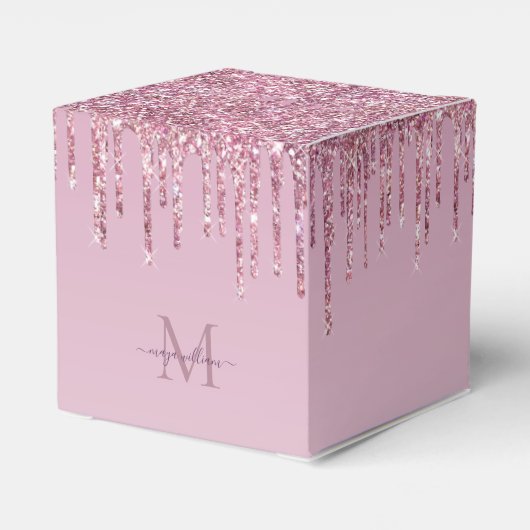 Roos Glitter maakt een persoonlijk monogram en een Bedankdoosjes (Achterkant)