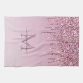 Roos Glitter maakt een persoonlijk monogram en een Theedoek (Horizontaal)