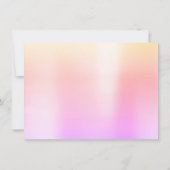 Roos Glitter Ombre Make-up Schoonheidscertificaat  (Achterkant)