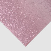 Roos Glitter over Ombre Roos Achtergrond Tissuepapier (Detail)