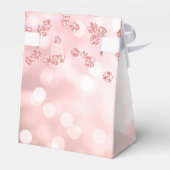 Roos Gold 60e verjaardag Hartelijk dank Bedankdoosjes (Achterkant)