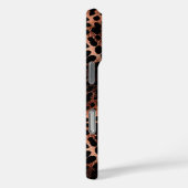 Roos Gold Black Leopard Print Case-Mate iPhone Case (Achterkant / Rechts)