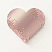 Roos Gold Blush Glitter Sparkle Drivers - Jouw tek Notitieboek (Achterkant)