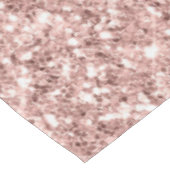 Roos Gold Blush Glitter Sparkle Drivers - Tekst to Tafelkleed (Gekanteld)