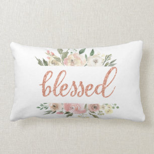 Roos Gold & Blush Nursery Pillow Kussen