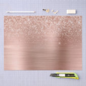 Roos Gold Blush Roze Glam Glitter Tissuepapier (Craft)