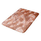 Roos Gold Blush Roze Luipaard Badmat (Gekanteld)