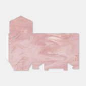 Roos Gold Blush Roze marble Favor Gift (dank) Bedankdoosjes (Uitgevouwen)