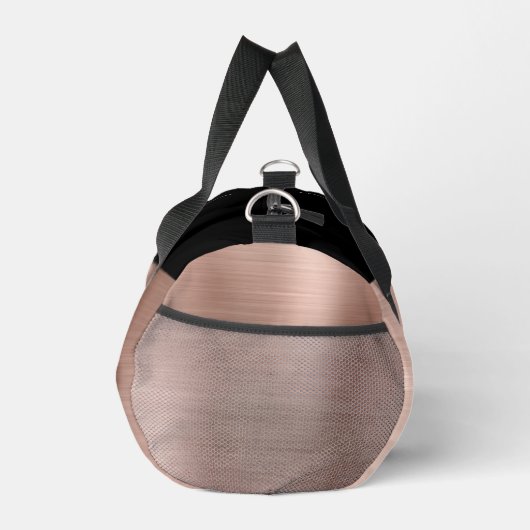 Roos Gold Brushed Metal Black Script Monogram Plunjezak (Rechts)