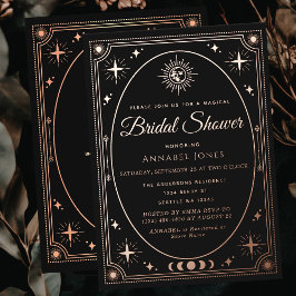 Roos Gold Celestial Black Tarot Kaart Vrijgezellen