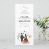 Roos Gold Celestial Menu (Staand voorkant)