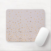Roos Gold Champagne Bubbles Mousepad Muismat (Met muis)