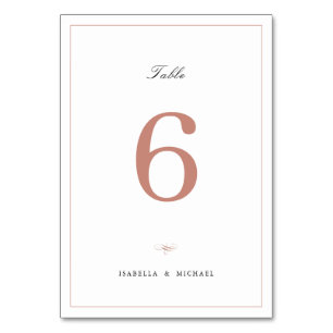 Roos Gold Classic Elegance Script Simple Wedding Kaart