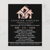 Roos Gold Cleaning Services Flyer (Voorkant)