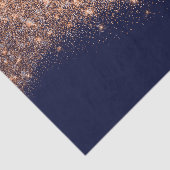 Roos Gold Copper Metallic Glitter Blue Navy Maroon Tissuepapier (Detail)