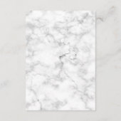 Roos Gold Copper Palm Tree Wedding Accommodations Informatiekaartje (Achterkant)