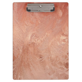Roos Gold Copper Peach Sand Grain Swirl Metallic Klembord