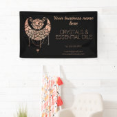 Roos Gold Crescent Moon Craft Booth Spandoek (Insitu)