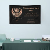 Roos Gold Crescent Moon Craft Booth Spandoek (Beurs)