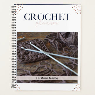 Roos Gold Crochet Planner