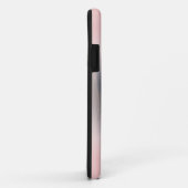 Roos Gold Custom Een Foto Verloop iPhone Case (Achterkant/rechts)