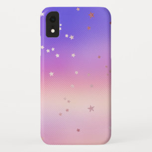Roos Gold Diagonal Sars Patroon iPhone XR Hoesje