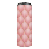 Roos Gold Diamonds Tufted Thermal Tumbler Thermosbeker (Achterkant)