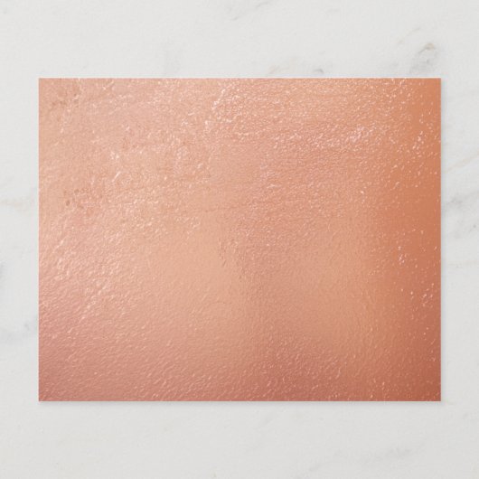 Roos Gold Dress Bruidsmeisje Informatie Kaart (Achterkant)