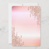 Roos Gold Drips Dress 18e Kaart (Achterkant)