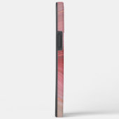 Roos Gold- en roze Agate Patroon met naam Case-Mate iPhone Case (Achterkant / Rechts)