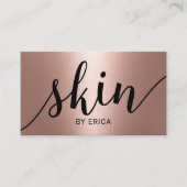 Roos Gold estheticus  Visitekaartje (Voorkant)